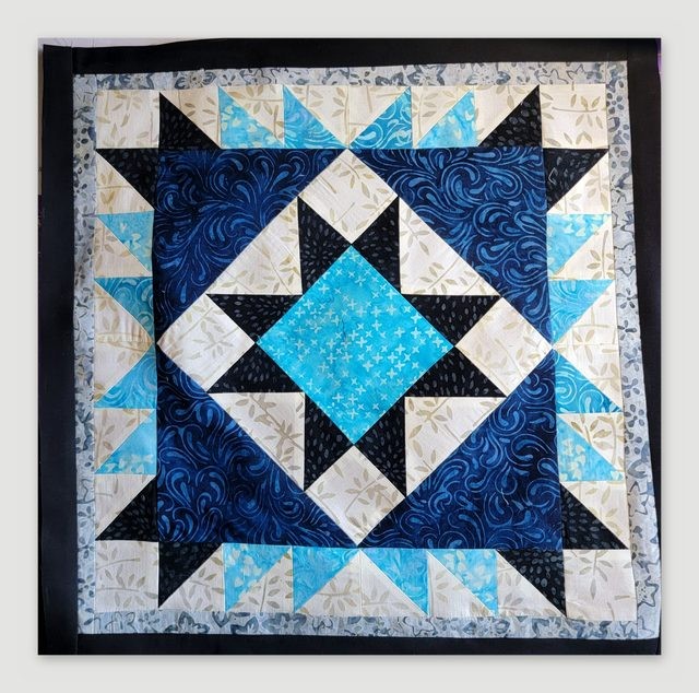 Blue Star Wall Hanging